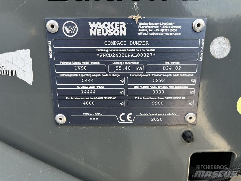 Wacker Neuson DV 90 Karjääriveokid