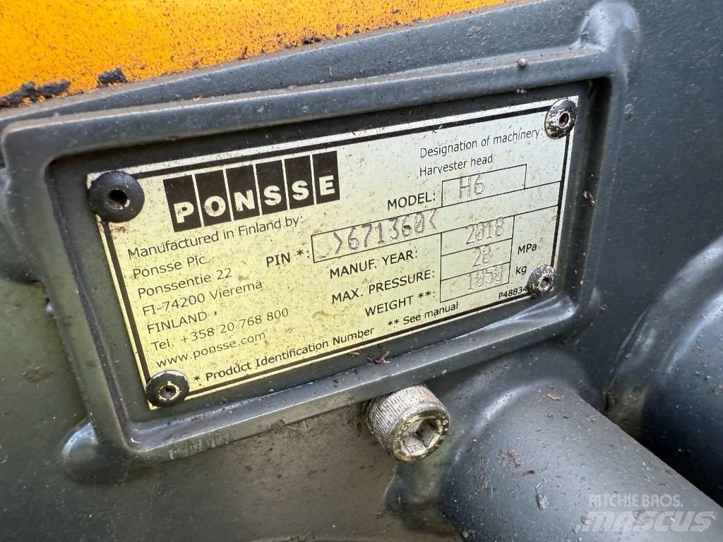 Ponsse ERGO 8W Harvesterid