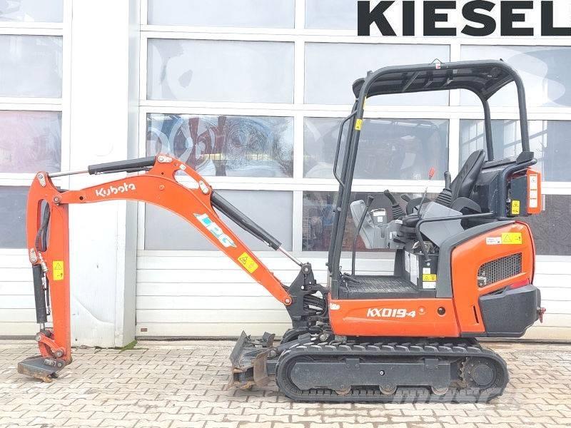 Kubota KX019-4 LPG Miniekskavaatorid < 7 t