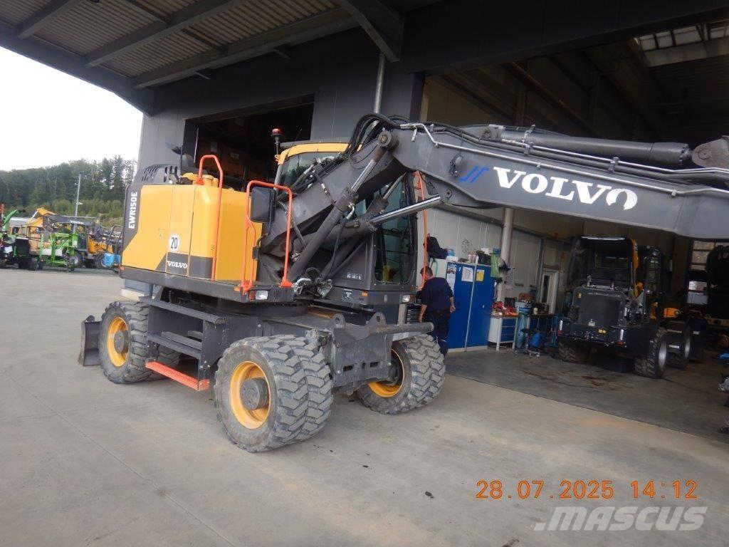 Volvo EWR 150 E Ratasekskavaatorid