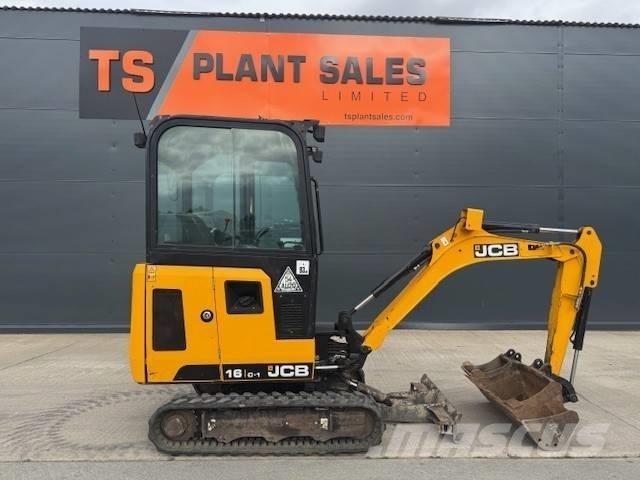 JCB 16C-1 Miniekskavaatorid < 7 t