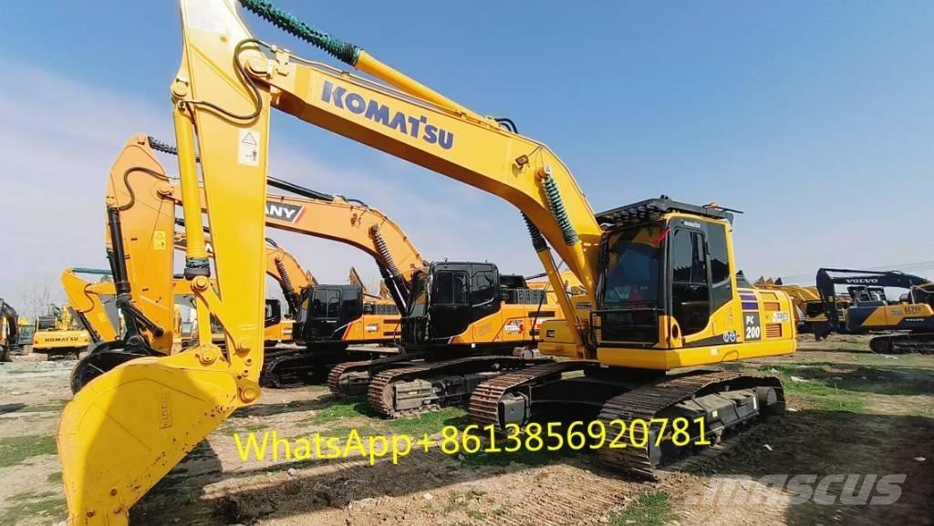 Komatsu PC 200-8 Roomikekskavaatorid