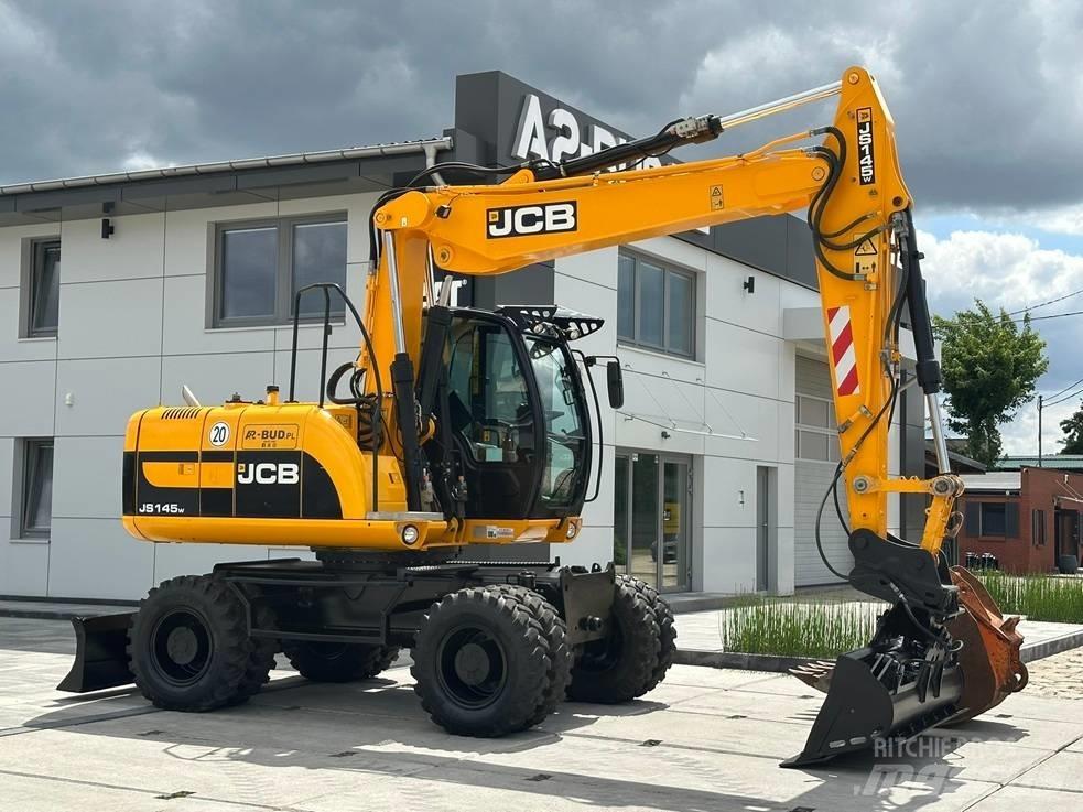 JCB JS 145 W Ratasekskavaatorid