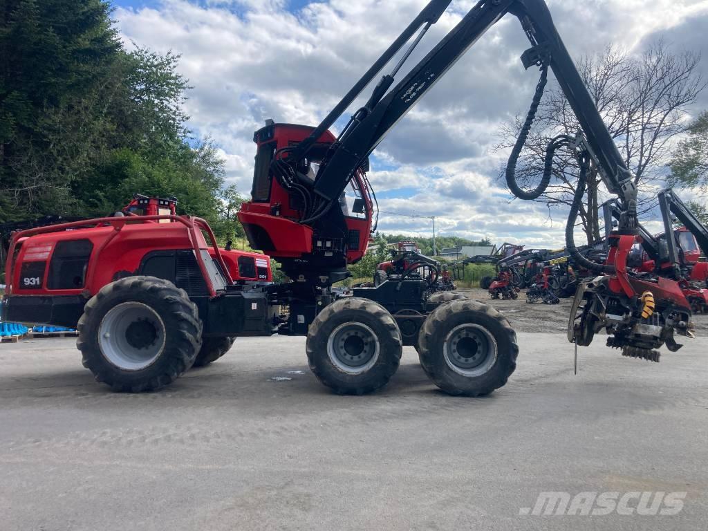 Komatsu 931 Harvesterid