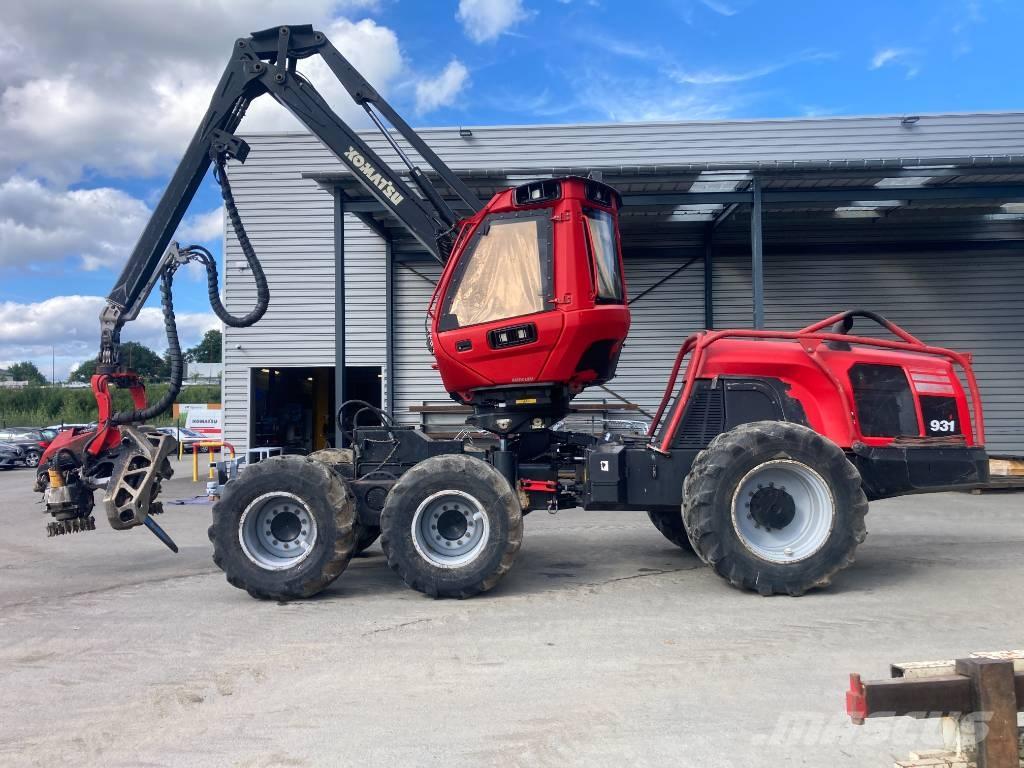 Komatsu 931 Harvesterid