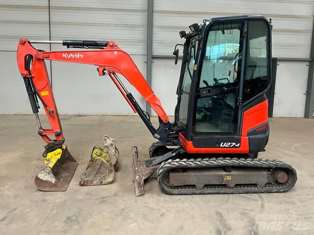 Kubota U 27-4 Miniekskavaatorid < 7 t