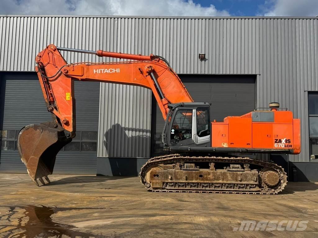 Hitachi ZX670LCH-3 Roomikekskavaatorid