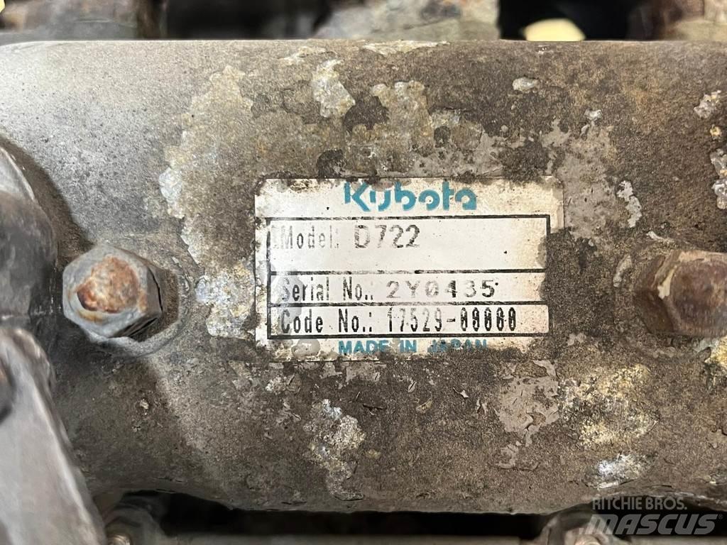 Kubota D722 ENGINE Mootorid