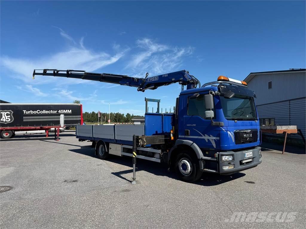 MAN TGM 15.290 4x2 Kraanaga veokid