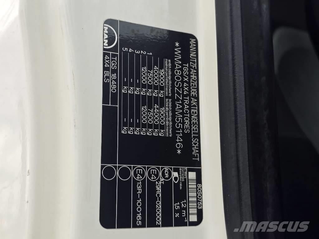 MAN 18.480 Sadulveokid