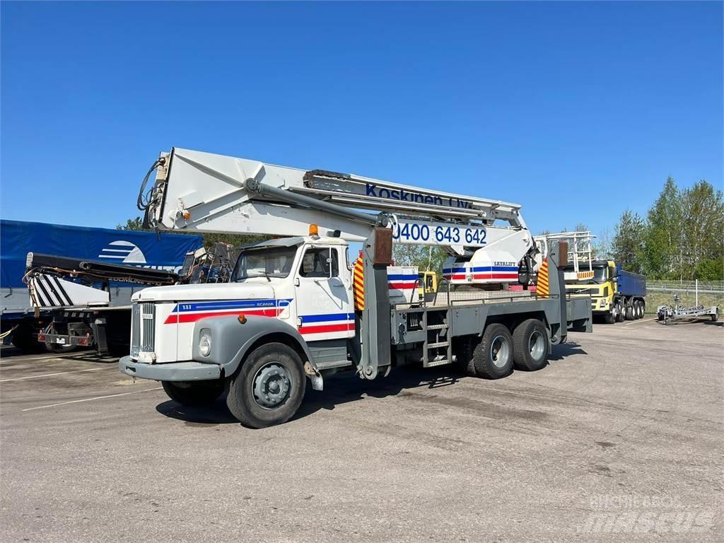 Scania 111 6X2 Kraanaga veokid