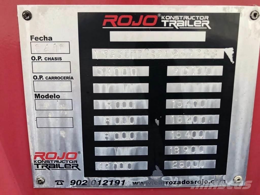  ROJO 1+ 3 LOWLOADER Raskeveo poolhaagised