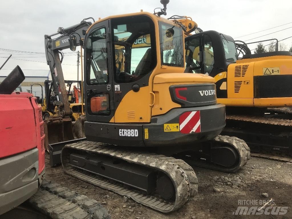 Volvo ECR 88 D Väikeekskavaatorid 7t-12t