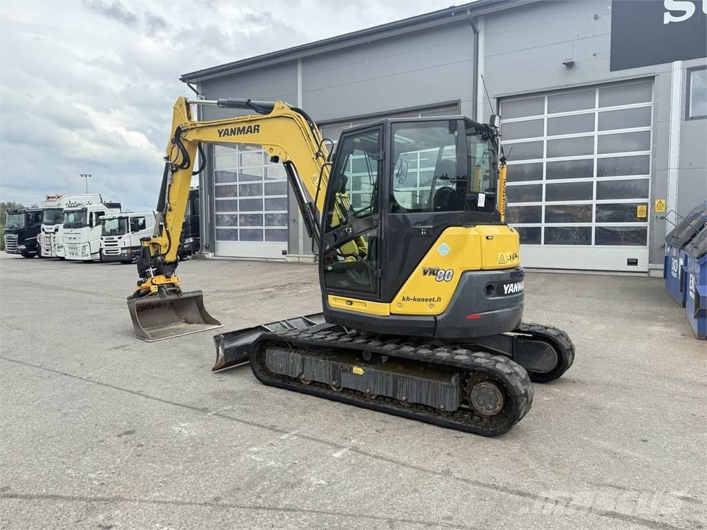 Yanmar Vio 80-1A Väikeekskavaatorid 7t-12t