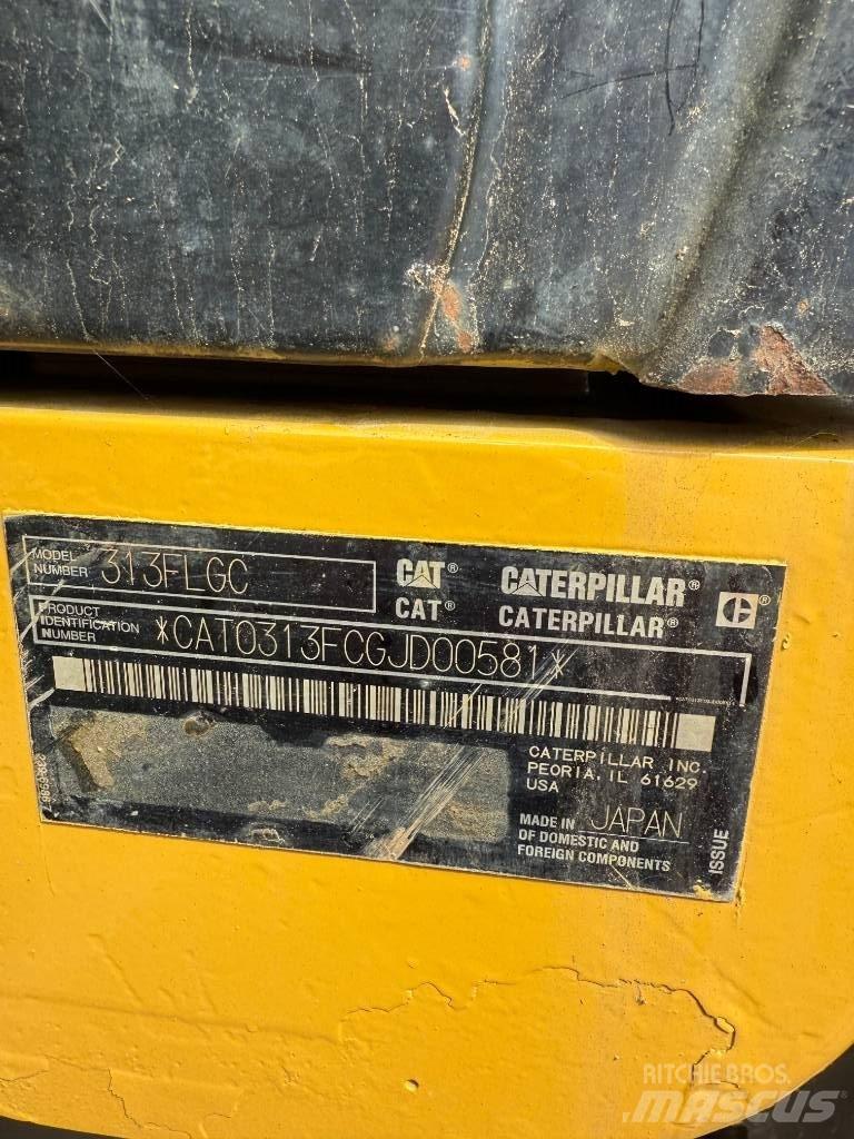 CAT 313 F LGC Roomikekskavaatorid