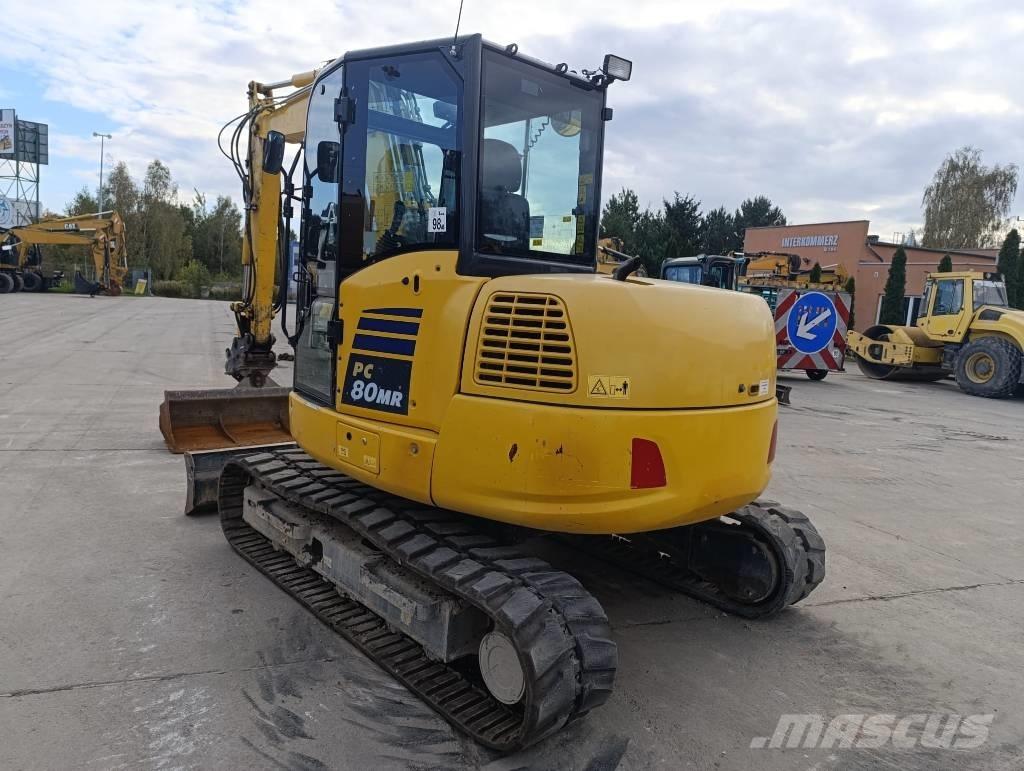 Komatsu PC 80 MR-5 Roomikekskavaatorid