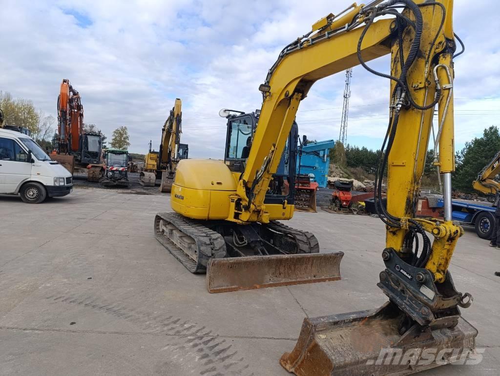 Komatsu PC 80 MR-5 Roomikekskavaatorid