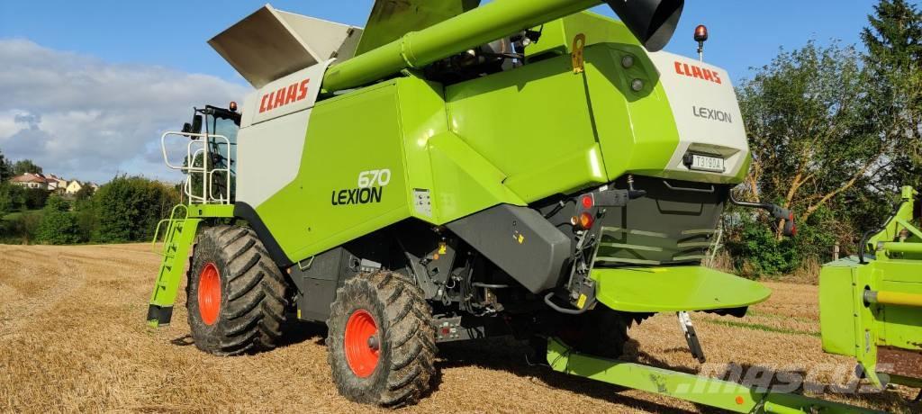 CLAAS Lexion 670 Teraviljakombainid