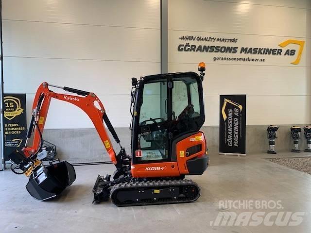 Kubota KX 019-4 Miniekskavaatorid < 7 t
