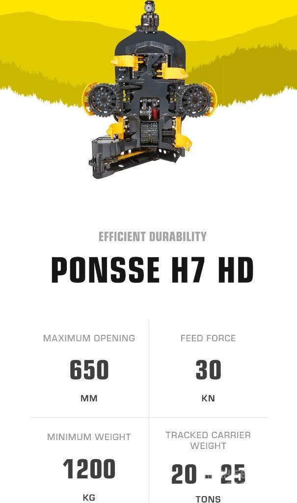Ponsse H 7HD head Langetuspead