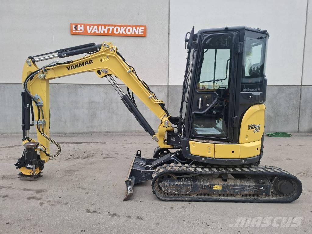 Yanmar Vio 33-6 Miniekskavaatorid < 7 t