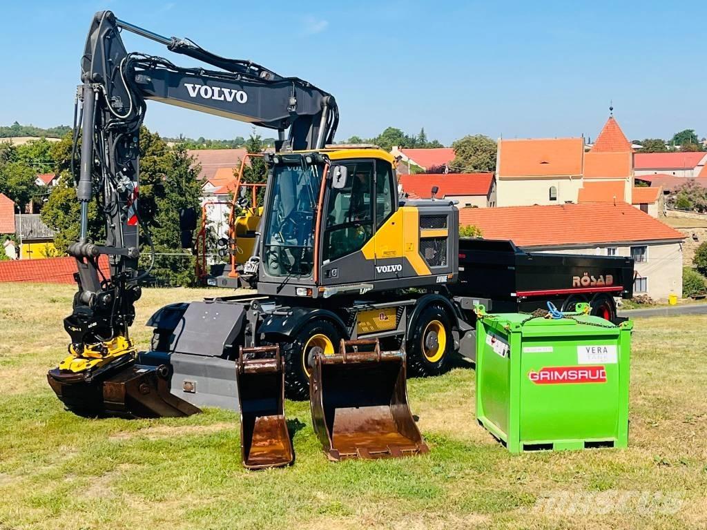 Volvo EW 160 E Ratasekskavaatorid