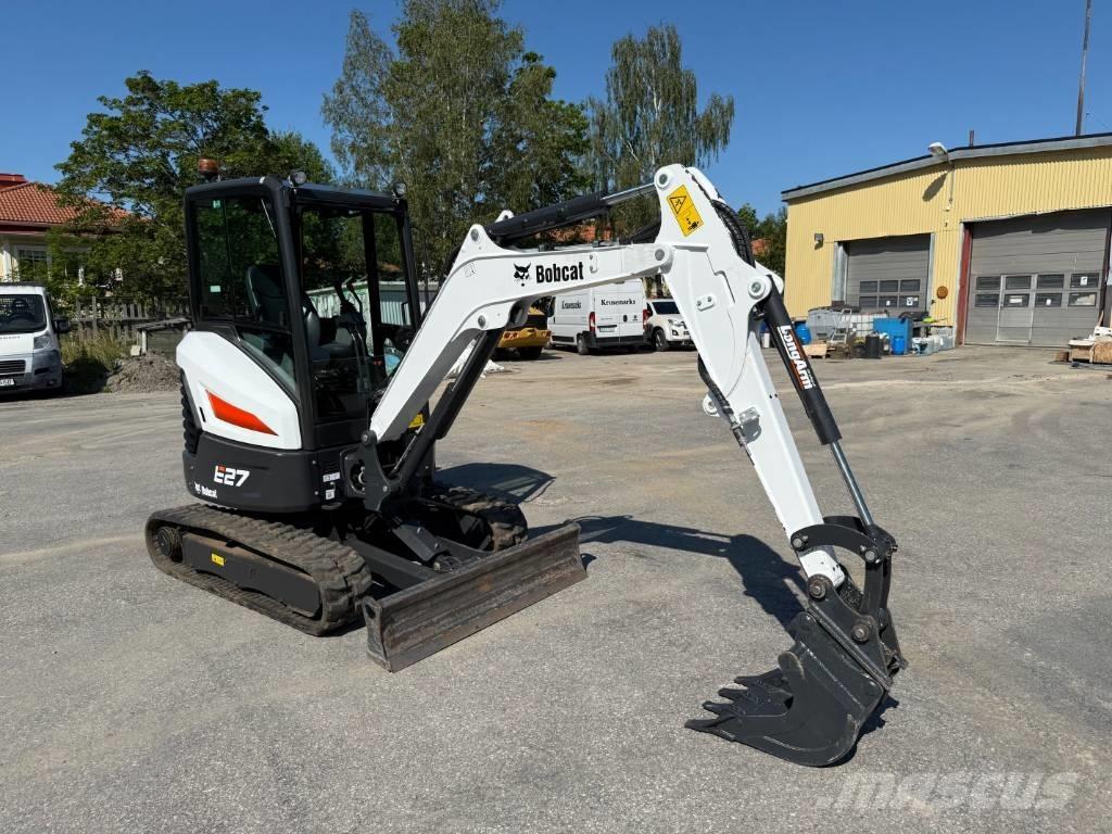 Bobcat E 27 Miniekskavaatorid < 7 t