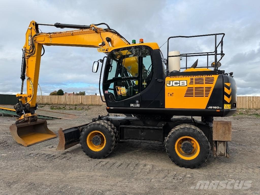 JCB JS 160 W Ratasekskavaatorid