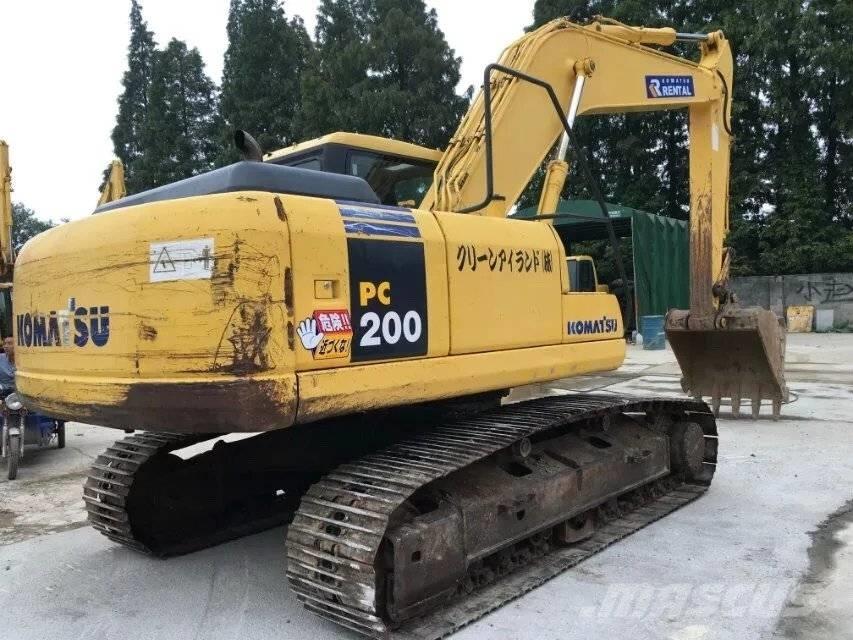 Komatsu pc200-7 Roomikekskavaatorid