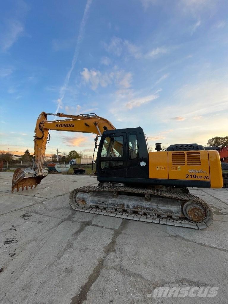 Hyundai R 210 LC 7A Roomikekskavaatorid