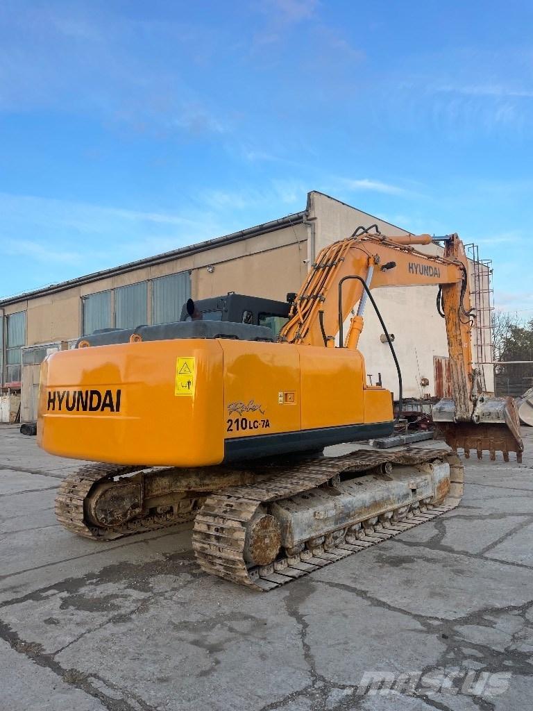 Hyundai R 210 LC 7A Roomikekskavaatorid