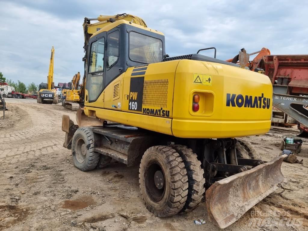 Komatsu PW 160-7 Ratasekskavaatorid