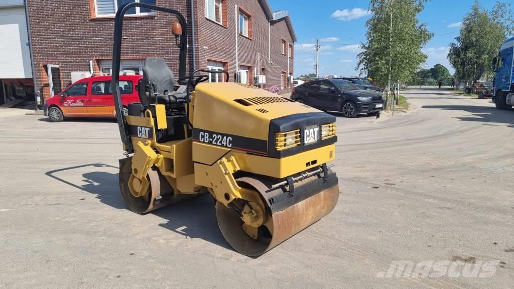 CAT CB 224 C Tandemrullid