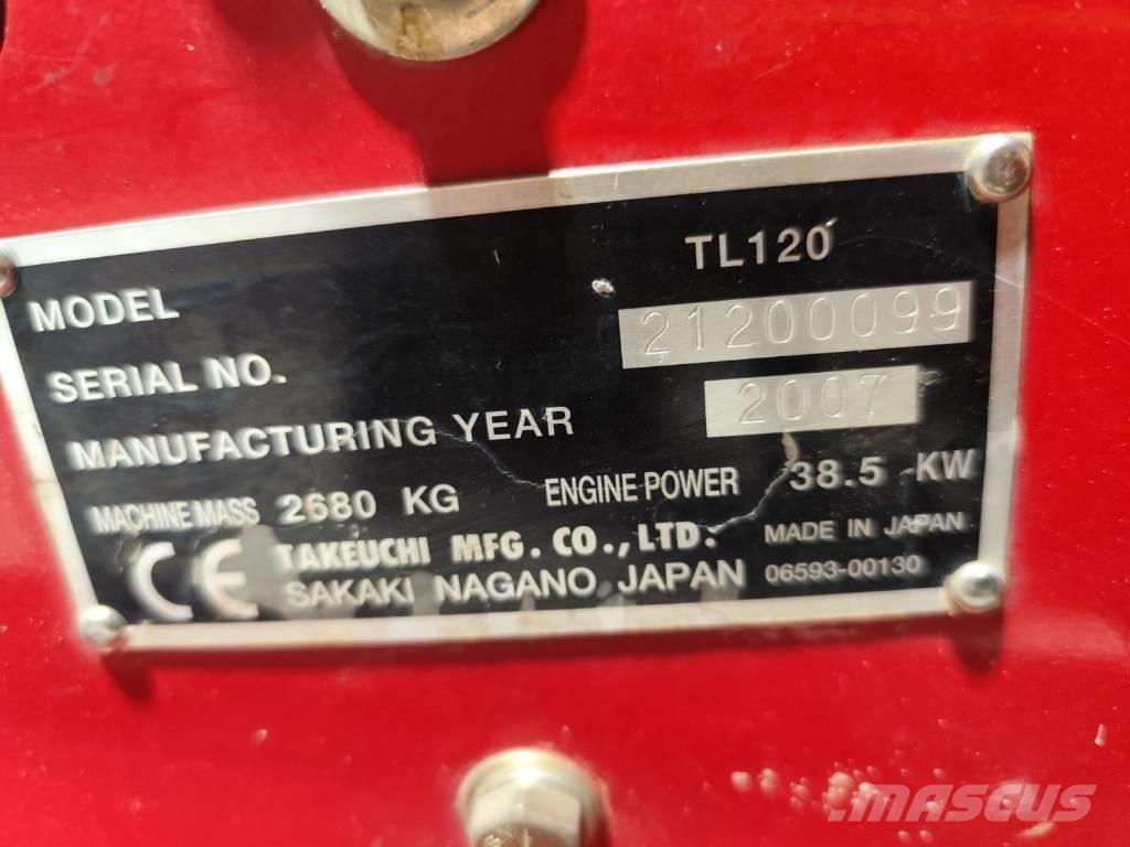 Takeuchi TL120 Kompaktlaadurid