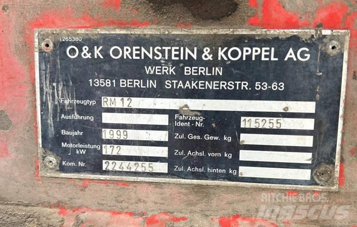 O&K RH 12 Prügipurustajad