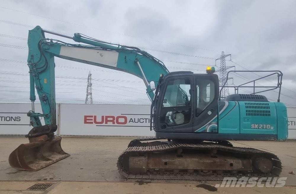 Kobelco SK 210-10 Roomikekskavaatorid