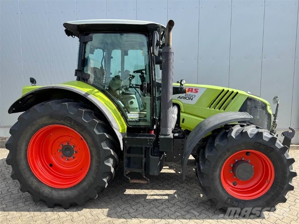 CLAAS ARION 650 Traktorid