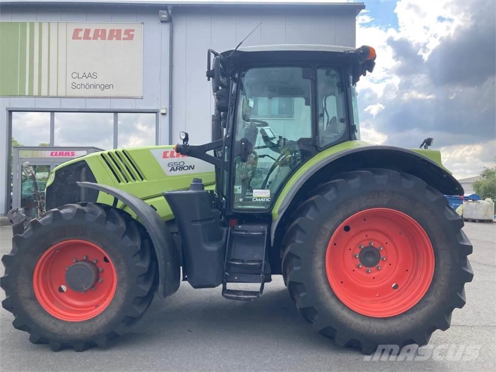 CLAAS ARION 650 Traktorid