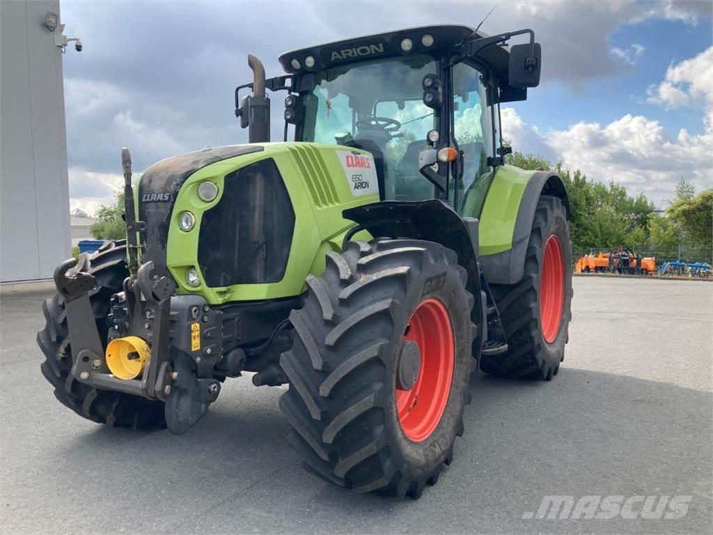 CLAAS ARION 650 Traktorid