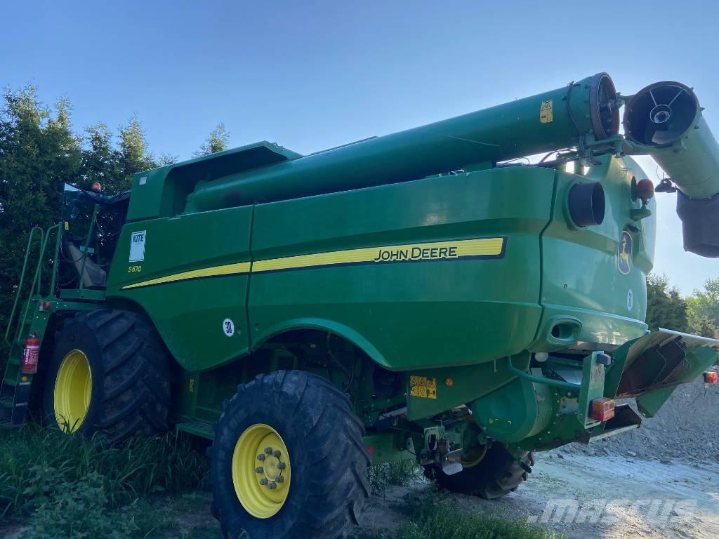 John Deere S 670 i Teraviljakombainid