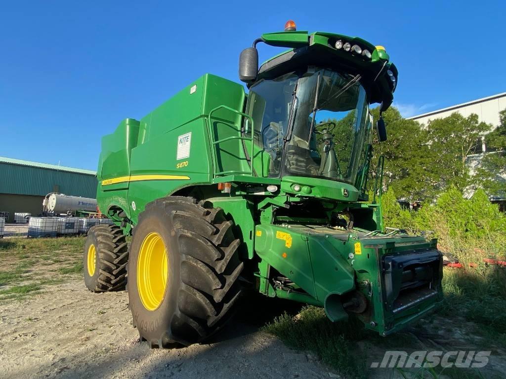 John Deere S 670 i Teraviljakombainid