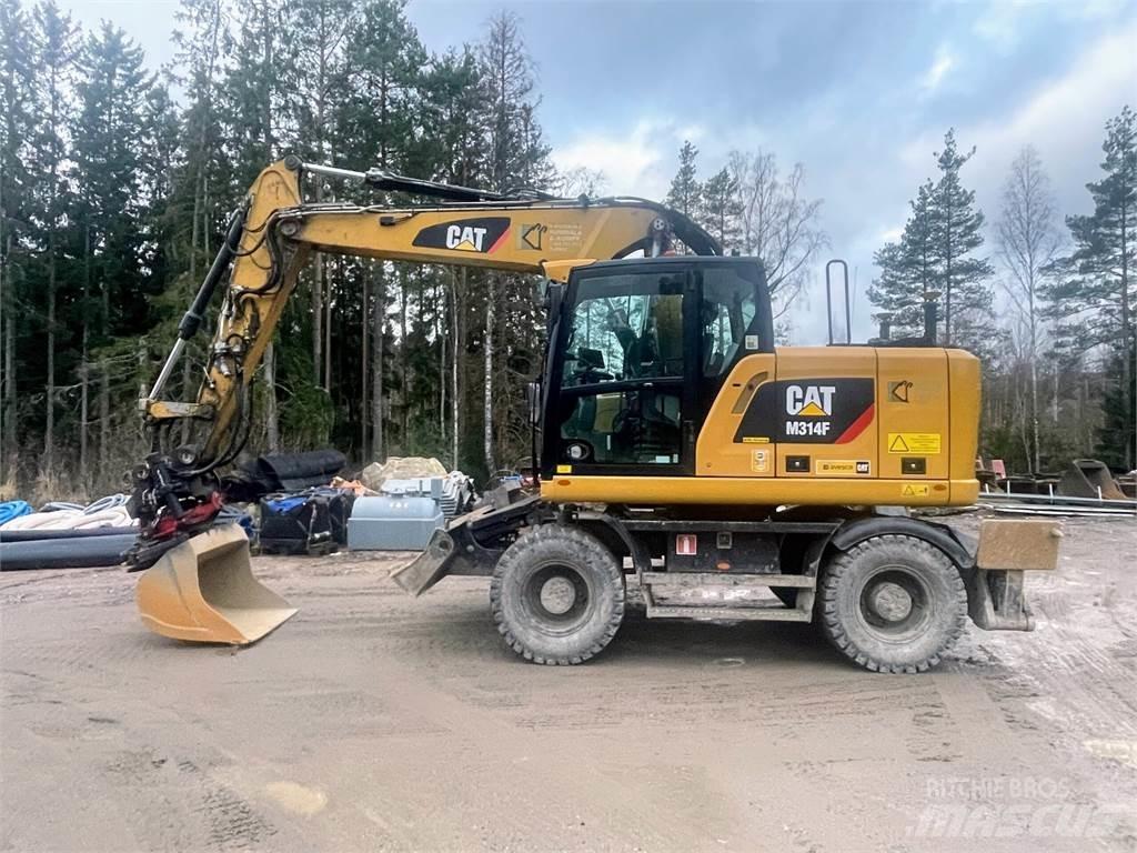 CAT M 314 F Ratasekskavaatorid