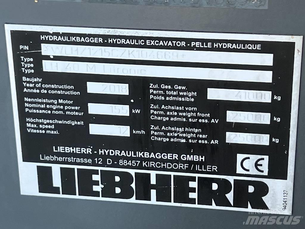 Liebherr LH 40 M ERC Muud