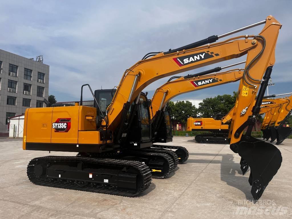 Sany SY135C Roomikekskavaatorid