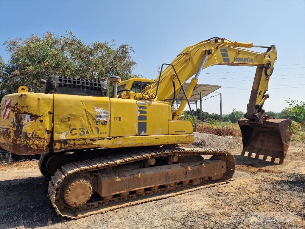 Komatsu PC 340 LC Roomikekskavaatorid