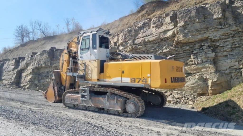 Liebherr R 974 C Roomikekskavaatorid