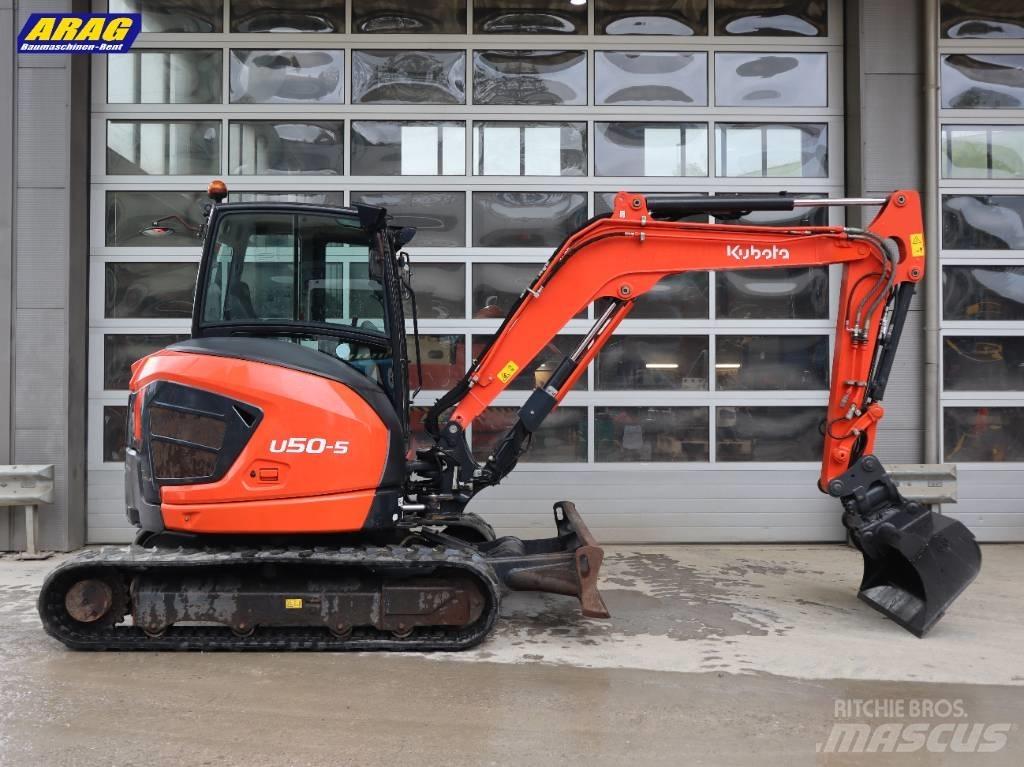 Kubota U 50-5 Miniekskavaatorid < 7 t