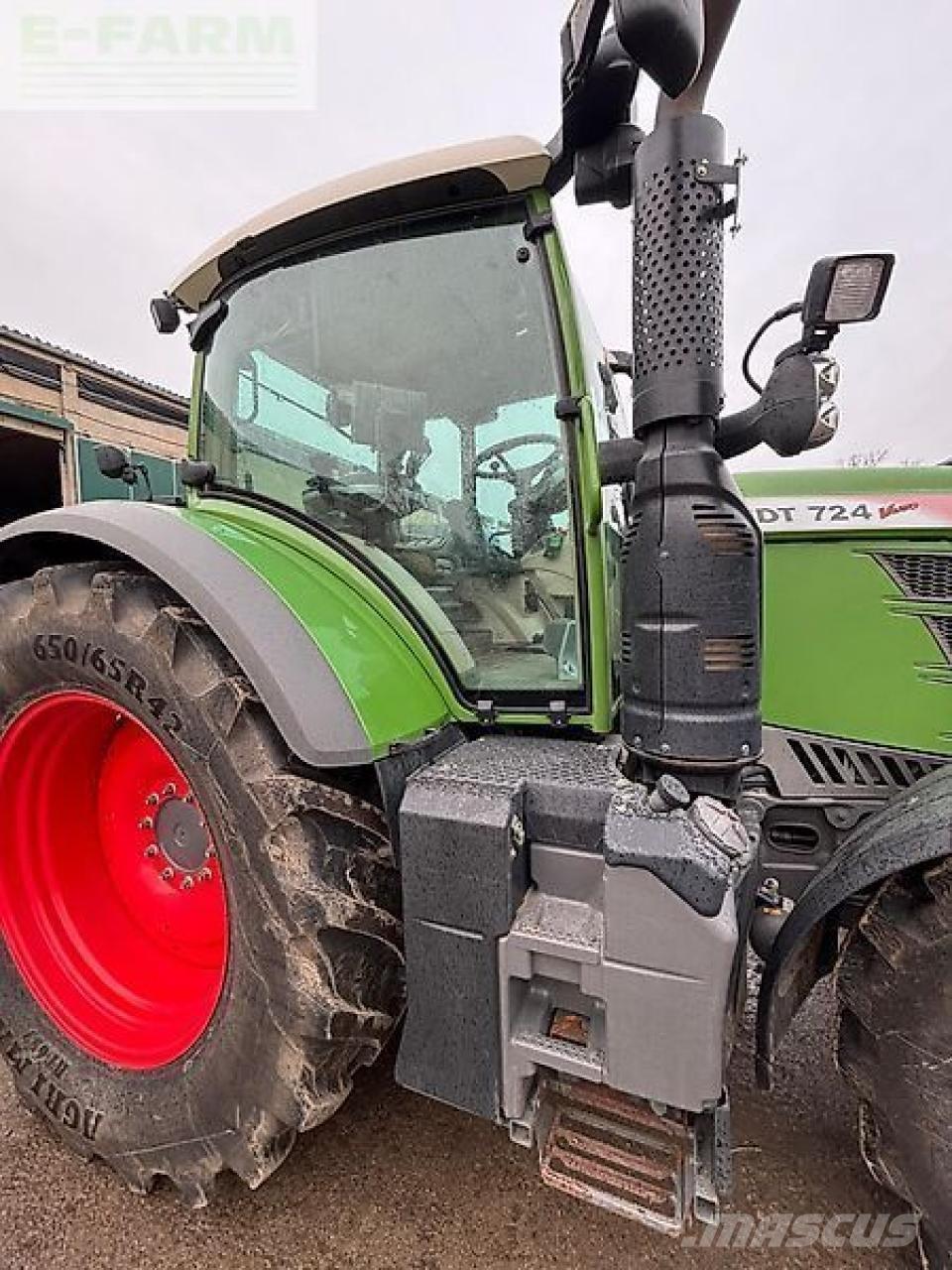 Fendt 724 vario Traktorid