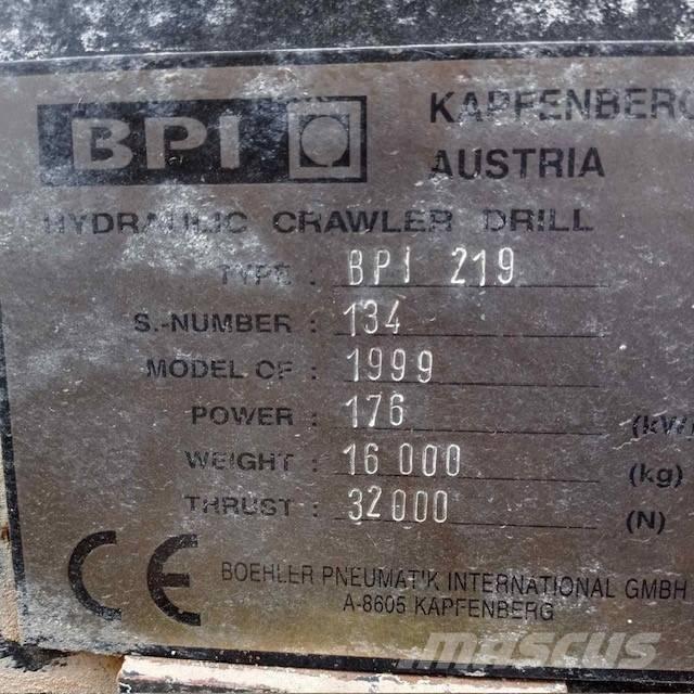 Böhler BPI 219 Raskepuurid