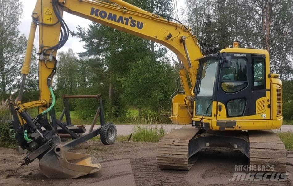 Komatsu PC 138 US Roomikekskavaatorid